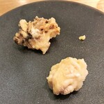 シャントレル - 白子と舞茸のベニエ