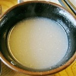 そば屋 長森 - 「そば湯」いつもながら美味です