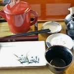 そば屋 長森 - 「完食」です（失礼な画像ですが；）