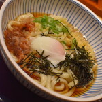 讃岐うどん　ぶっかけや - 温玉ぶっかけ（６３０円）２０２０年１月