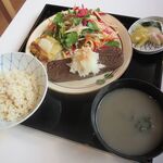 cafe 369 - 369定食[Vegeサーロインステーキ](2020/01/17撮影)