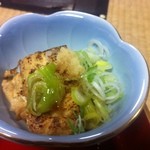 吾郎平 - 油あげ焼き（?/ご膳の小鉢）