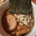 麺の極 はなみち - 限定麺「純煮干そば」(2020年1月26日)