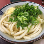 四代目横井製麺所 - かけうどん　温　（税込　300円）評価＝○