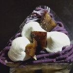 パティスリ・ル・スィエル - むらさきいものモンブラン