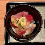 日本橋 三冨魯久汁八 - 海鮮四種のづけ丼 ¥1,200