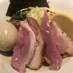 鴨出汁中華蕎麦 麺屋yoshiki - 特製鴨白湯和えつけそば