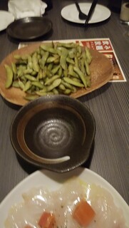 Niku barudainingu meato rabo daiba - 枝豆の燻製