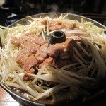 Ainu - 味付けジンギスカン＋野菜（２人前）