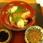 旬菜山﨑 - お造り盛り合わせ