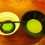 旬菜山﨑 - わらび餅とお薄茶