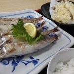 深海魚料理 魚重食堂 - 「めぎす」づくし定食