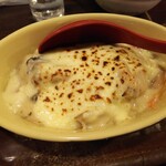 金町製麺 - キノコのグラタン