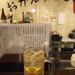 金町製麺 - ハイボール