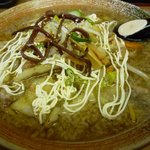 Ajino ramen isshin - マヨ野菜(醤油)