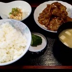 Hoteiya - 焼肉定食　700円