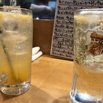 ばんじょう - デコポンハイ & 男のハイボール♪