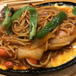 ばんじょう - 赤ウィンナーのナポリタン…“風”じゃない方ですね♪