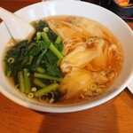 中華料理 香満園 - ■本日のランチセット  ワンタン麺とチャーハン 980円(内税)■