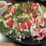 ジュイップ - トマトぽん酢の豚しゃぶ丼　800円