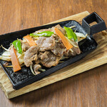 Genghis Khan (Mutton grilled on a hot plate)