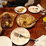 h Cabana - スパニッシュオムレツとイベリコのステーキ