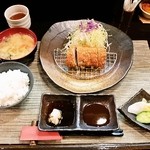 上ヒレかつ定食