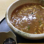 かやく - 見た目普通に美味しそうなカレーうどんですが・・・