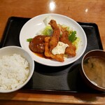 衣笠 - 衣笠定食　680円