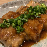 瓦.Tokyo 神田Y-STYLE - 厚揚げのバラ肉巻き！