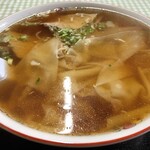 中華そば志のぶ支店 - わんたん麺（大）