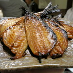 長崎五島列島居酒屋 つばき庵 - 鯵のさくら干し