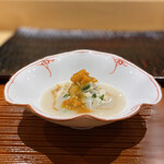 鮨旬美西川 - ワタリガニと里いものすり流し