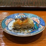 鮨旬美西川 - 車海老のアタマ