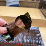 鮨旬美西川 - ネギトロ巻き