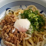 はがくれ - 肉玉ぶっかけ