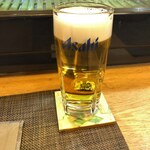 旬彩Diningはち - 生ビール