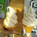 nasukougensa-bisueriakudarisenfu-doko-to - 高原ミルクソフトクリーム 450円