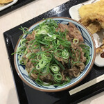 丸亀製麺 - 肉ぶっかけ 肉4倍 1090円