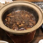 中華とおばんざい たまひろ - 麻婆豆腐（黒）