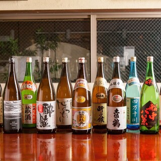 We have a wide selection of sake from Sakedokoro Tosa! We also have Chuhai (Shochu cocktail) made with citrus fruits from Kochi◎