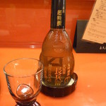 tempuratokorokyourinsen - 日本酒をお願いいたしました。
