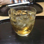 ぎんざ 山路 - 梅酒のソーダ割り。
美味し。