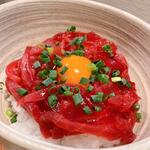 まぐろ屋 蓬 - 【海】まぐろ丼ユッケ風