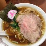 らぁめん蔵持 - 普通のラーメン(主人)