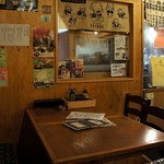 安来や - ドアの上部に気になる物がありましたよ。