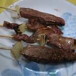 焼き鳥きむら - ハツ、タン