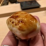 くろ﨑 - 2020.1.  虎河豚の白子握り