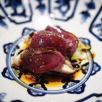 蒼 - 岐阜の尾長鴨を炭火焼で下仁田ネギと