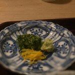 松川 - お蕎麦の薬味